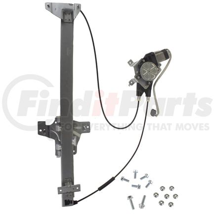 RPAFD-034 by AISIN - Power Window Regulator Assembly w/ Motor