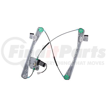 RPAFD-037 by AISIN - Power Window Regulator Assembly w/ Motor