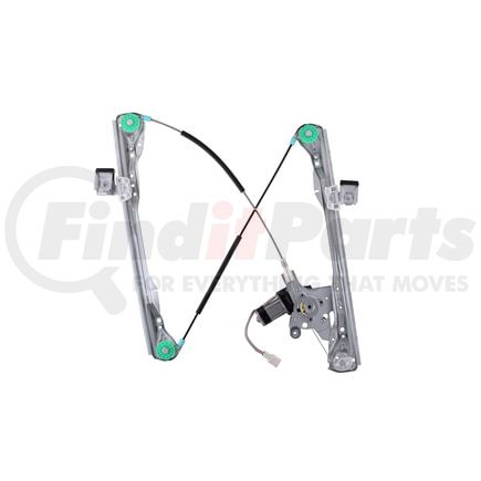 RPAFD-040 by AISIN - Power Window Regulator Assembly w/ Motor