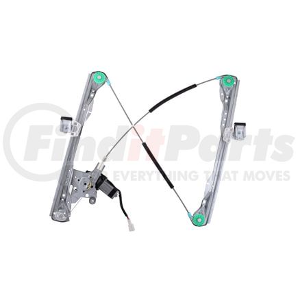 RPAFD-041 by AISIN - Power Window Regulator Assembly w/ Motor