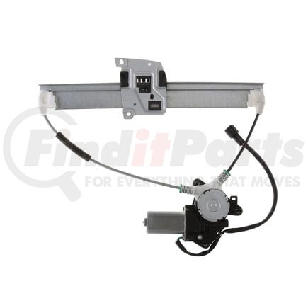 RPAFD-075 by AISIN - Power Window Regulator Assembly w/ Motor