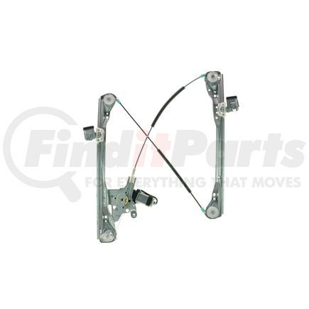 RPAFD-081 by AISIN - Power Window Regulator Assembly w/ Motor