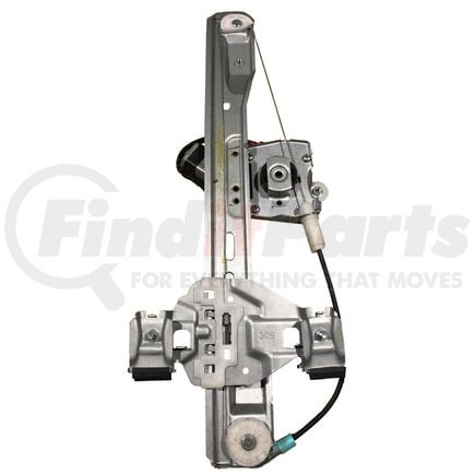 RPAGM-085 by AISIN - Power Window Regulator Assembly w/ Motor