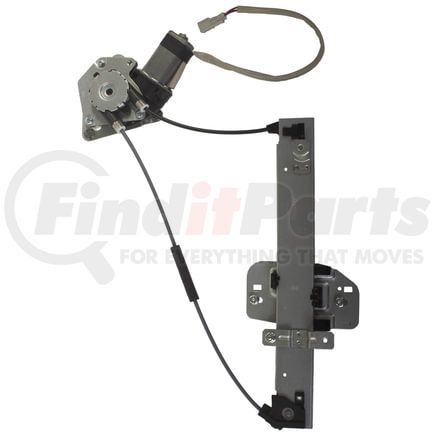 RPAH-023 by AISIN - Power Window Regulator Assembly w/ Motor