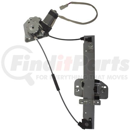 RPAH-023 by AISIN - Power Window Regulator Assembly w/ Motor