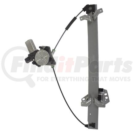 RPAH-044 by AISIN - Power Window Regulator Assembly w/ Motor