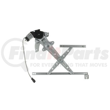 RPAH-128 by AISIN - Power Window Regulator Assembly w/ Motor