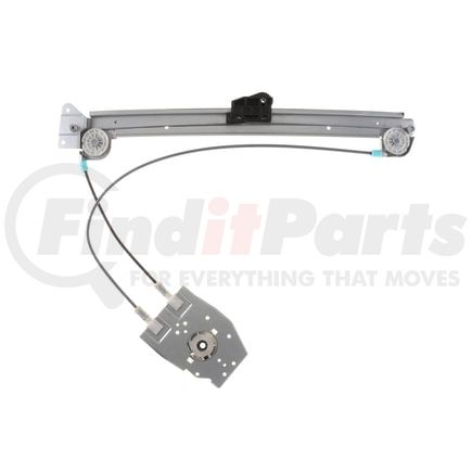 RPB-028 by AISIN - Power Window Regulator Assembly w/o Motor