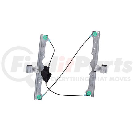 RPCH-043 by AISIN - Power Window Regulator Assembly w/o Motor