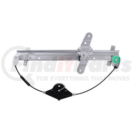 RPFD-008 by AISIN - Power Window Regulator Assembly w/o Motor