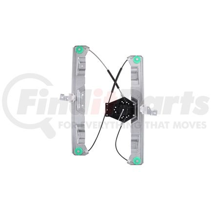 RPFD-029 by AISIN - Power Window Regulator Assembly w/o Motor