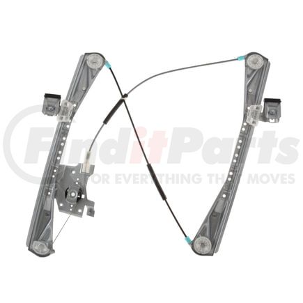 RPFD-041 by AISIN - Power Window Regulator Assembly w/o Motor