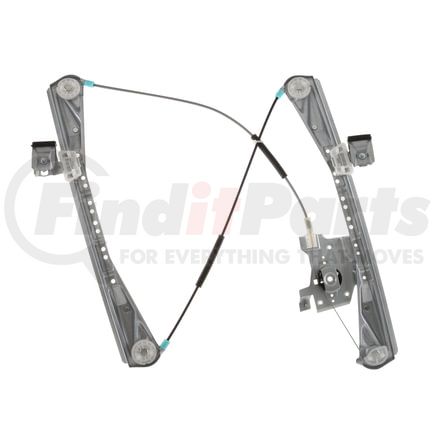 RPFD-043 by AISIN - Power Window Regulator Assembly w/o Motor