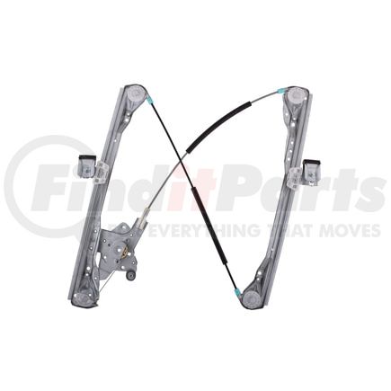 RPFD-045 by AISIN - Power Window Regulator Assembly w/o Motor