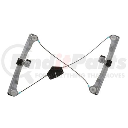 RPFD-049 by AISIN - Power Window Regulator Assembly w/o Motor