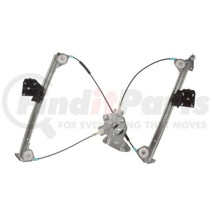 RPFD-057 by AISIN - Power Window Regulator Assembly w/o Motor