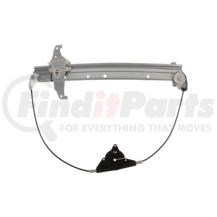 RPFD072 by AISIN - Power Window Regulator Assembly w/o Motor