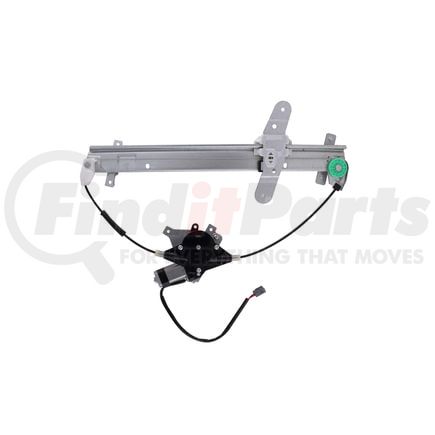 RPAFD-008 by AISIN - Power Window Regulator Assembly w/ Motor