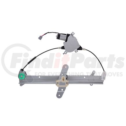 RPAFD-018 by AISIN - Power Window Regulator Assembly w/ Motor