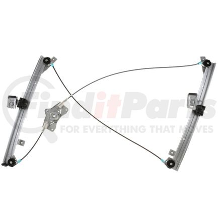 RPVG-029 by AISIN - Power Window Regulator Assembly w/o Motor