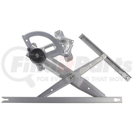 RPFD-091 by AISIN - Power Window Regulator Assembly w/o Motor