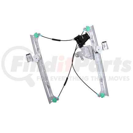 RPGM-014 by AISIN - Power Window Regulator Assembly w/o Motor