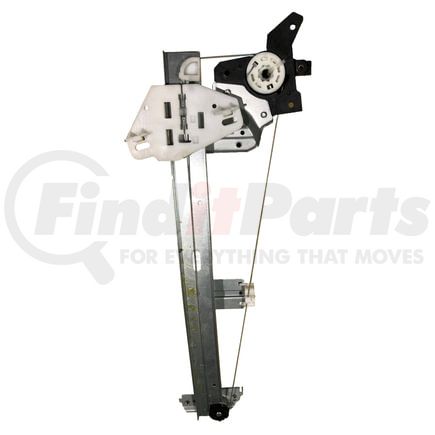 RPH-033 by AISIN - Power Window Regulator Assembly w/o Motor