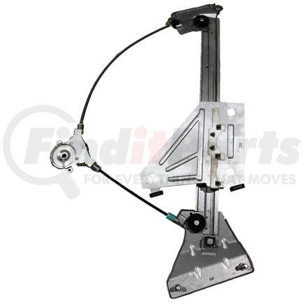 RPK-011 by AISIN - Power Window Regulator Assembly w/o Motor