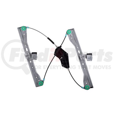 RPMB-003 by AISIN - Power Window Regulator Assembly w/o Motor