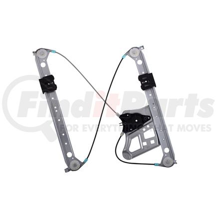 RPMB-014 by AISIN - Power Window Regulator Assembly w/o Motor