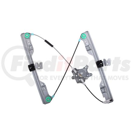 RPN-046 by AISIN - Power Window Regulator Assembly w/o Motor