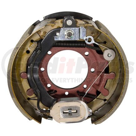 297998 by RETRAC MIRROR - Electric Trailer Brake Assembly - 12.25" x 5" 12,000 lbs. Left Side