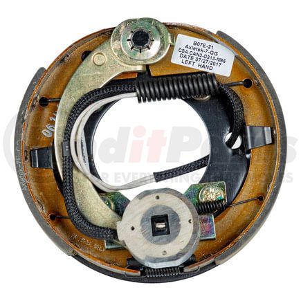 389875 by RETRAC MIRROR - Electric Brake Assembly, 7" x 1.25"; 2,200 lbs. - Left Side