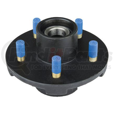 814196 by RETRAC MIRROR - Idler Hub Assembly, 5 on 4.5"; 6.5" Hub Flange - 2,200 lbs. (Fully Assembled)