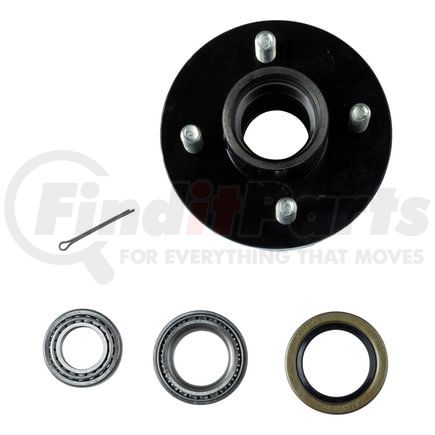 814206 by RETRAC MIRROR - Idler Hub, 4 on 4.0" - 2,200 lbs. (with Bearing Cone Kit)