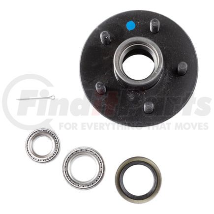 814208 by RETRAC MIRROR - Idler Hub, 5 on 4.5" - 3,500 lbs. (with Bearing Cone Kit)