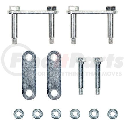 121101LRV by RETRAC MIRROR - Trailer Axle Attaching Parts (AP) Suspension Kit for 2,000-7,000-lb. Double-Eye Single Axles - No Equalizer