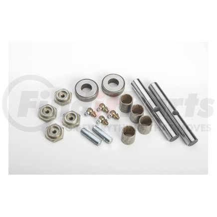 R200020 by MERITOR - Steering King Pin Kit - Bronze (Ream) Bushing, 0.741" Diameter, 4.91" Length, Single Draw Key