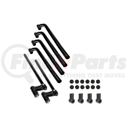 031-02008 by FLEET ENGINEERS - Center Multi-Mount with Offset Mounts, Standard Quick Pick Set, E-Coat