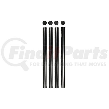 031-02019 by FLEET ENGINEERS - Post Style Round End Mount, Economy Quick Pick Set, E-Coat, 32.50