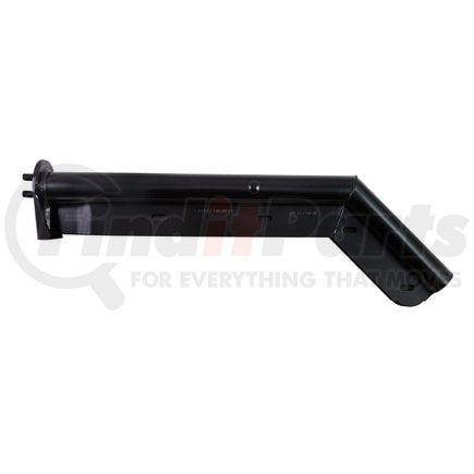 033-00864 by FLEET ENGINEERS - Mud Flap Bracket - 27.54 in. Length, Shortie, Spring Loaded, Black E-Coat