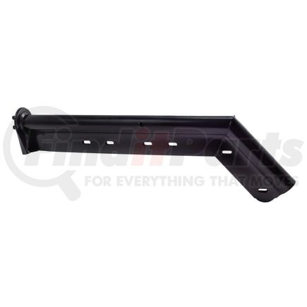 033-03404 by FLEET ENGINEERS - Mud Flap Bracket - 30.25 in. Length, Shortie FB-27, Spring Loaded, Black E-Coat