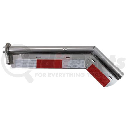 033-04546 by FLEET ENGINEERS - FB-27 Spring Loaded Brackets, Shortie 27.5 with Tape, Stainless Steel