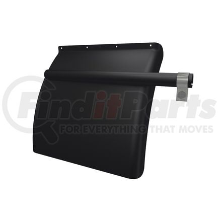 033-05302 by FLEET ENGINEERS - Cross-Tube Poly XTP-24 with Black Top Flap, Black Poly, Single, Universal