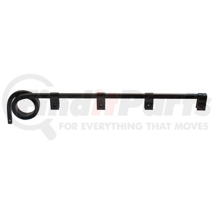 034-00629 by FLEET ENGINEERS - Mud Flap Bracket, 5/8 Straight Bar Type, Double Coil, Curbside, Single