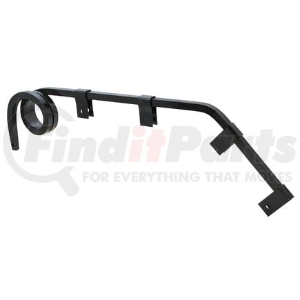 034-00660 by FLEET ENGINEERS - Mud Flap Bracket, 5/8 Shortie Bar Type, Double Coil, Roadside, Single