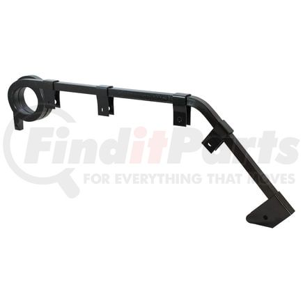 034-00878 by FLEET ENGINEERS - Mud Flap Bracket, 3/4 Shortie Bar Type, Double Coil, X-tra Long, Curbside, Single