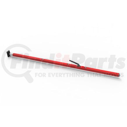 080-01026 by FLEET ENGINEERS - SL-30 Cargo Bar, 84-114, Fixed Foot and F-track Ends, Red