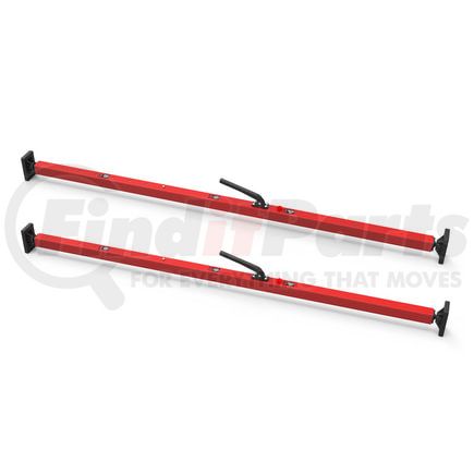 080-01074-2 by FLEET ENGINEERS - SL-20 Cargo Bar, 69-96, Articulating Feet, Red, Pack of 2