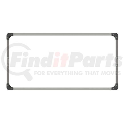 080-HP11-ASV by FLEET ENGINEERS - 24 x 48 Hoop for SL-20 Cargo Bars, Aluminum, Assembled